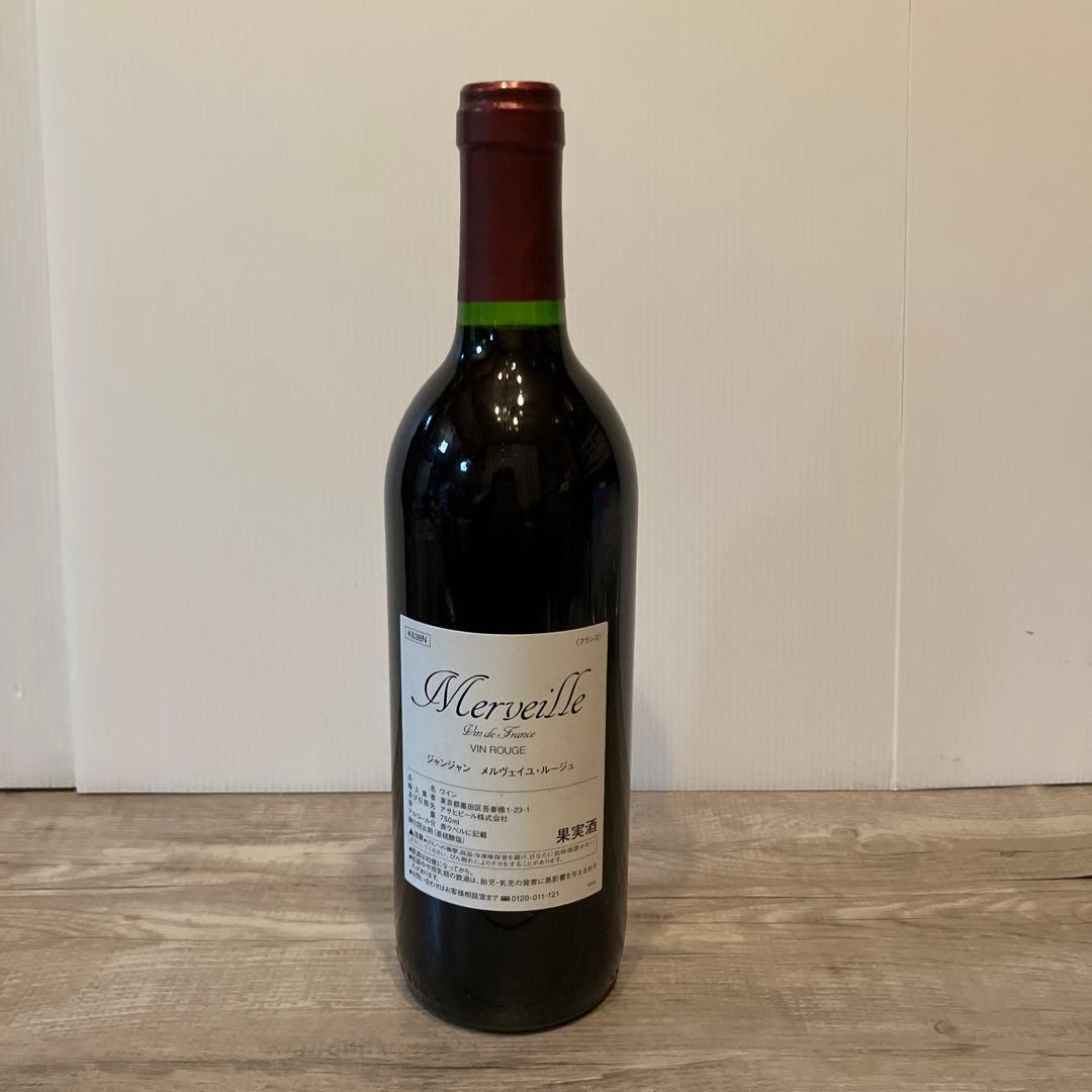 E-壁 希少 新品 ジャンジャン メルヴェイユ・ルージュ ワイン 古酒昭和レトロ