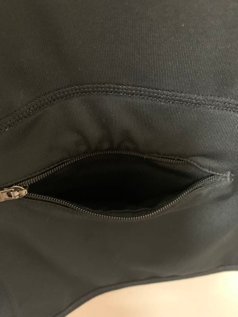 【NIKE】DRI-FIT ブラック ハーフジップ Tシャツ M used古着