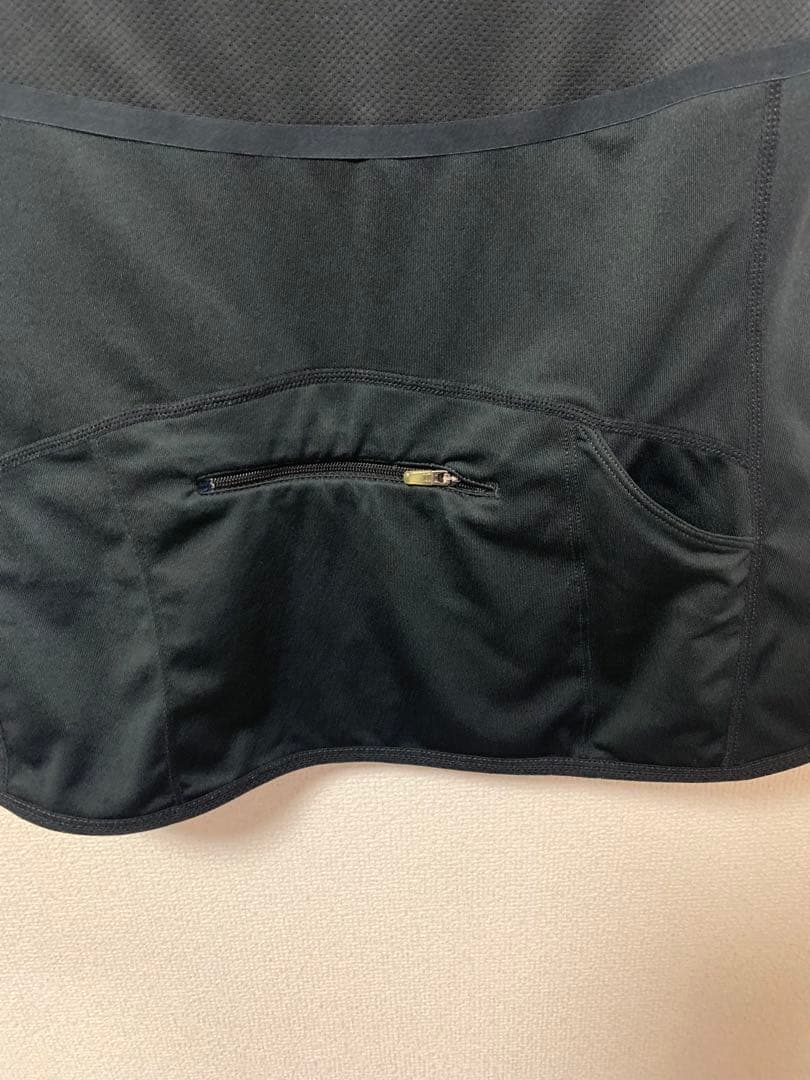 【NIKE】DRI-FIT ブラック ハーフジップ Tシャツ M used古着