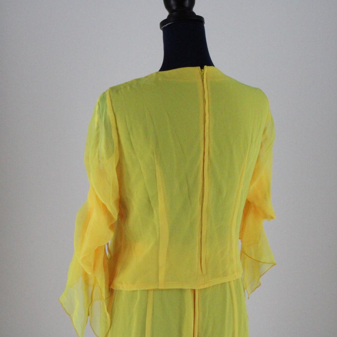 【美品 日本製 社交ダンス衣装 ツーピースセット】Sanline サンリーヌ