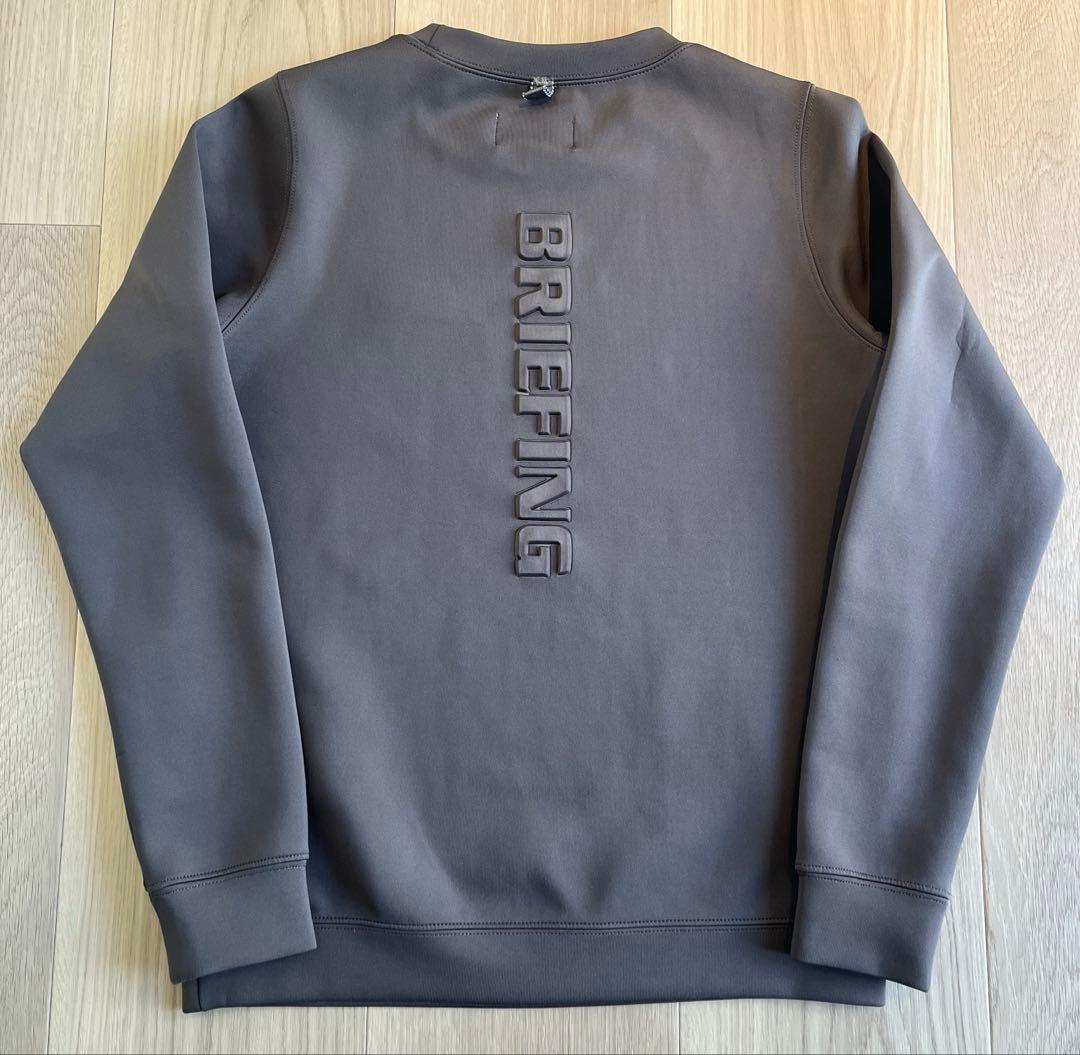 レディースウェア BRIEFING GOLF 3D LOGO CREW NECK