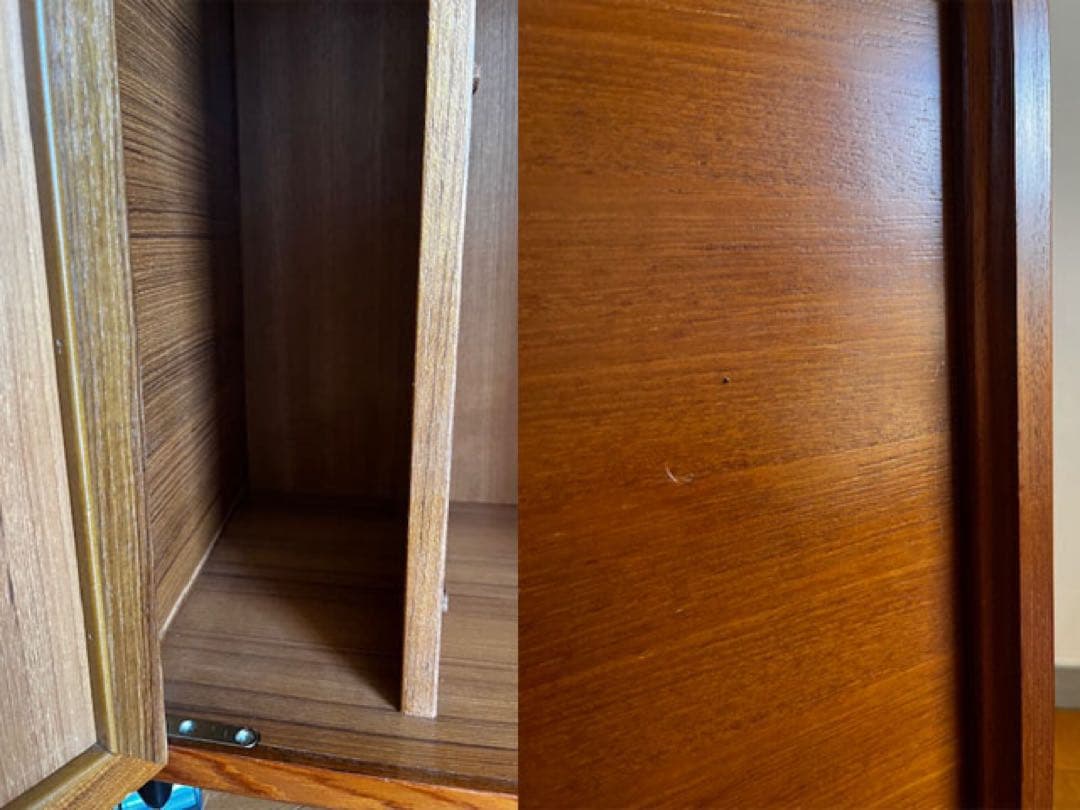 ヴィンテージ　チーク　ワゴン　ミッドセンチュリー　レトロモダン　北欧　モダン