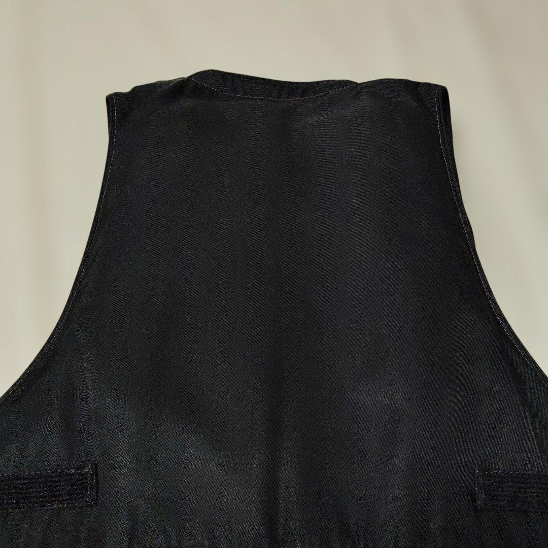 がまかつ　磯　Gamakatsu　フローティングベスト　 Lサイズ　黒/赤