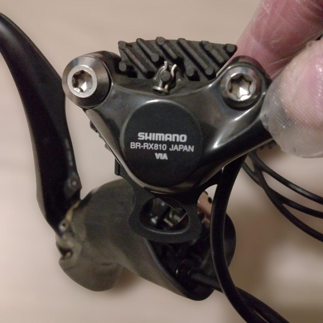 SHIMANO GRX810 1x11 クランクセット・STIレバーセット