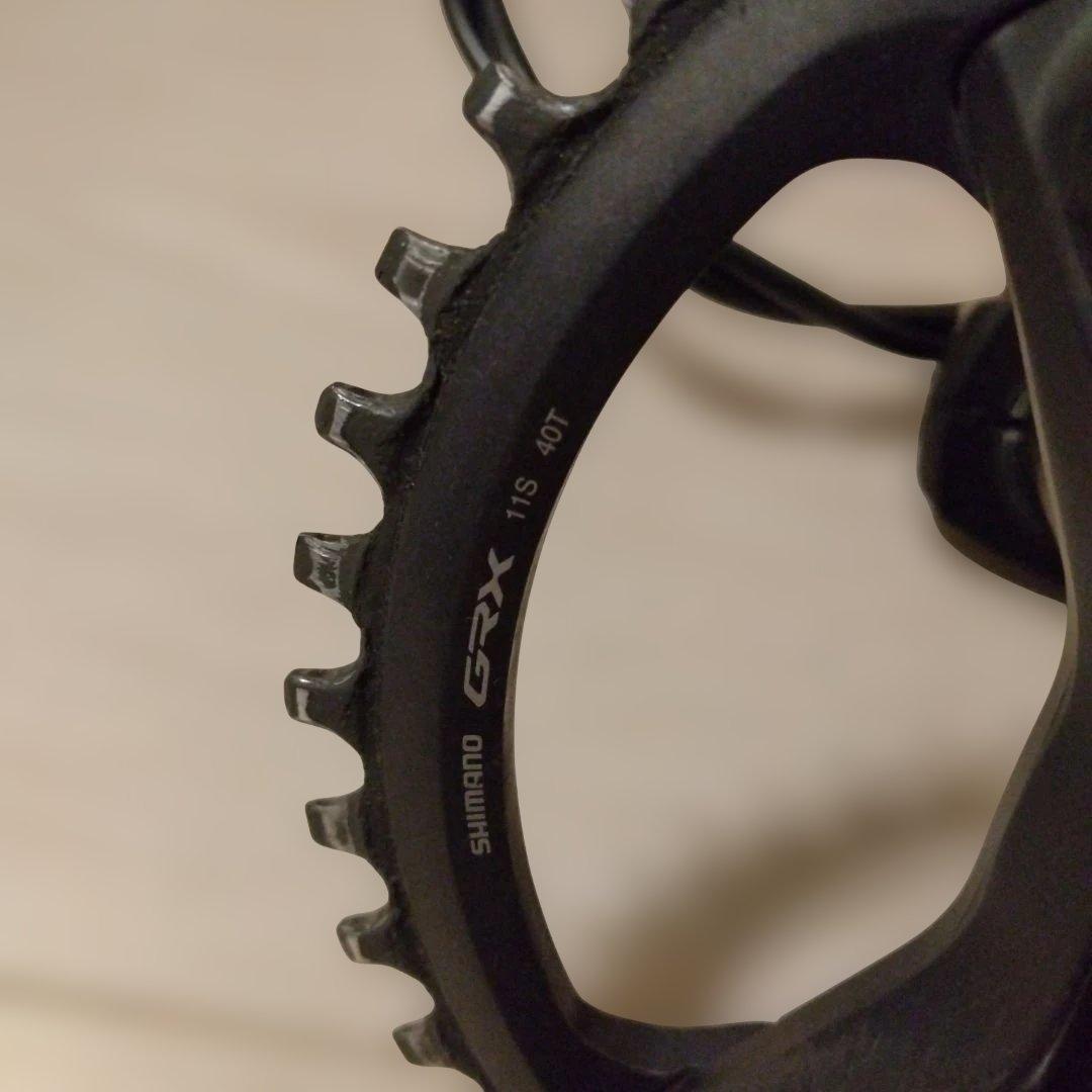 SHIMANO GRX810 1x11 クランクセット・STIレバーセット