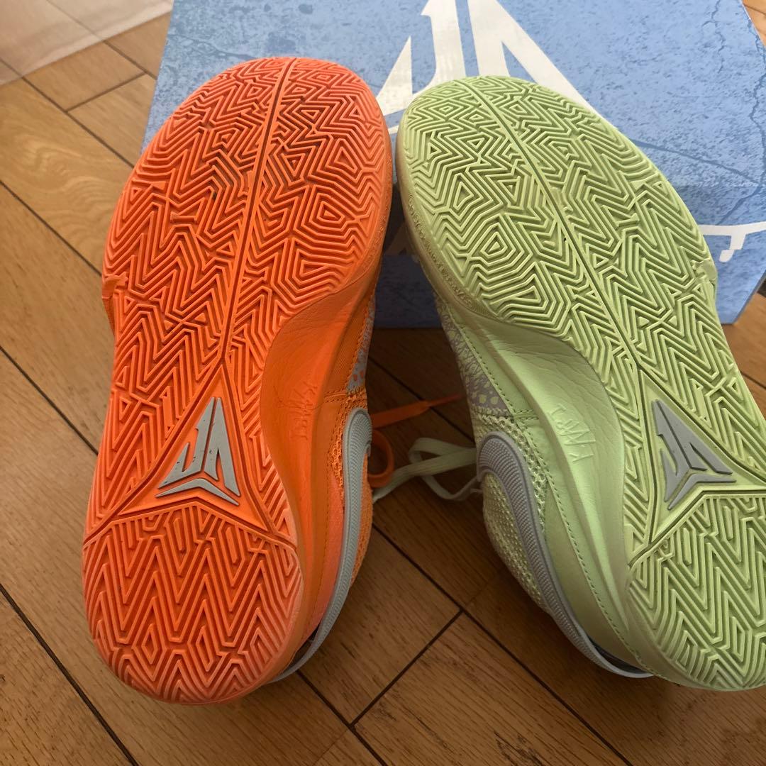 シューズ(男性用) Ja1 Bright Mandarin Vapor Green