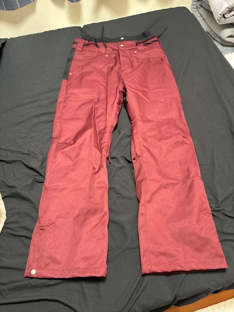 スキーウェアセット 赤色 Lサイズ