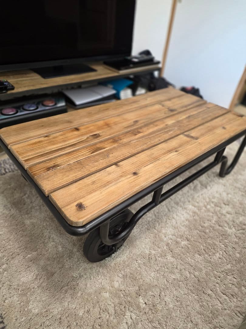 CRASH GATE カシャ　リビングテーブル　半年使用　美品