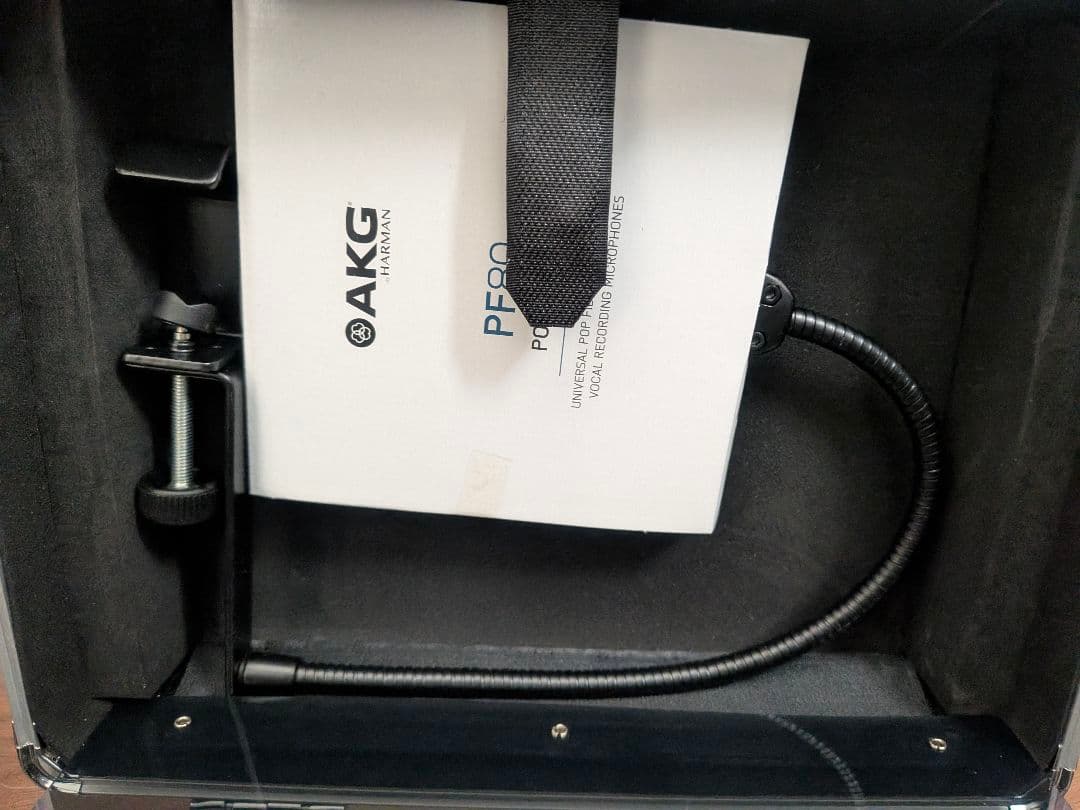 AKG C414 XLS コンデンサマイク ポップガード付属