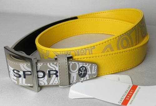 新品 カステルバジャック スポーツ ゴルフ　ストレッチ ベルト（フリー）