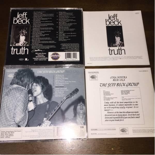 2枚セット！ボーナス12曲！ROD参加！第一期JEFF BECK GROUP