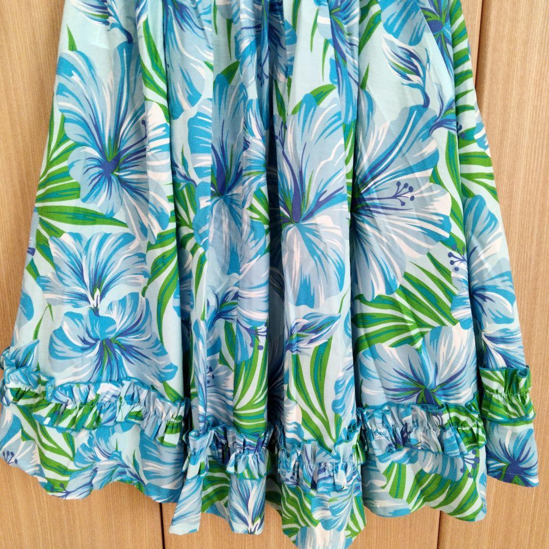 フラダンス　上下セット　アロハスタンダード　　スカート　トップス　ドレス　衣装