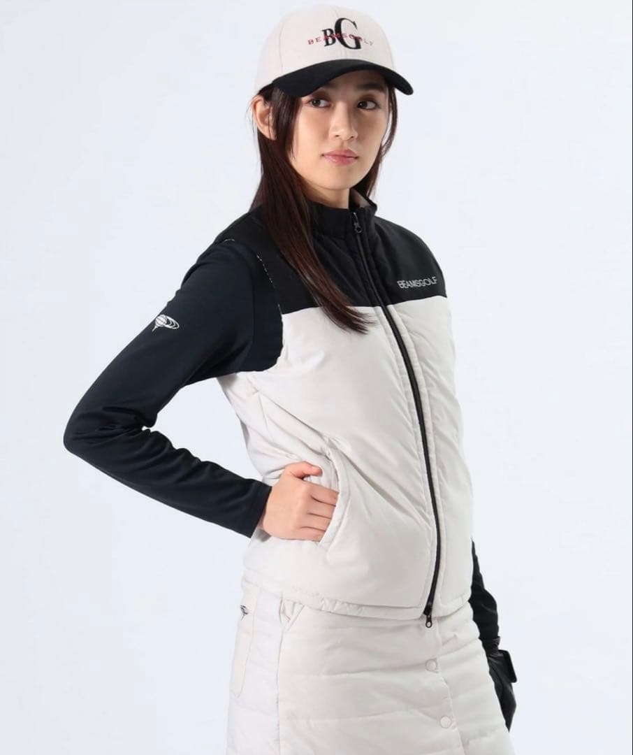 【美品】BEAMS GOLF ビームスゴルフ レディース 3WAYセットアップ
