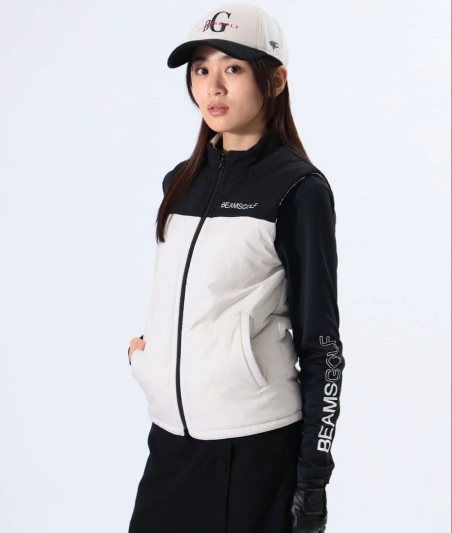 【美品】BEAMS GOLF ビームスゴルフ レディース 3WAYセットアップ