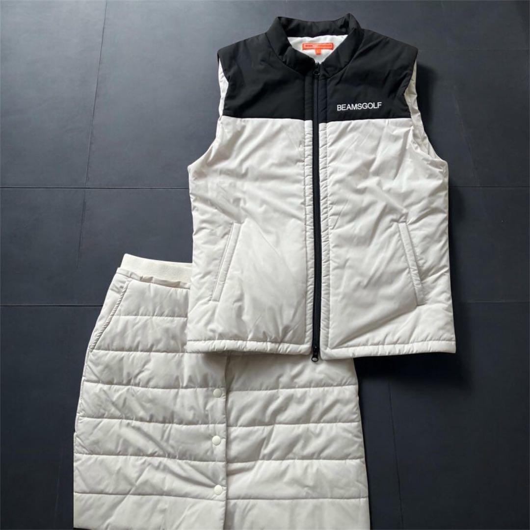 【美品】BEAMS GOLF ビームスゴルフ レディース 3WAYセットアップ