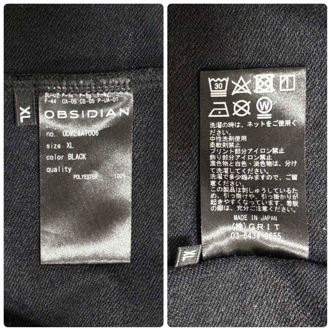 美品 XL✨ OBSIDIAN オブシディアン シャツ プルオーバー ポロシャツ