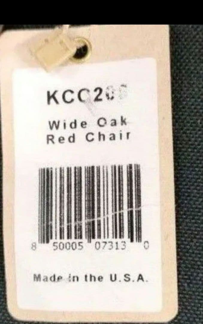 カーミットチェア　ワイド　バーガンディ　未使用品