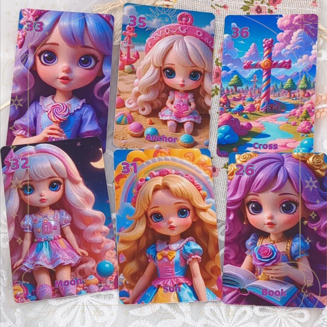 正規品ルノルマンカード✨スペイン作家のキュートデッキ✨キャンディランドルノルマン