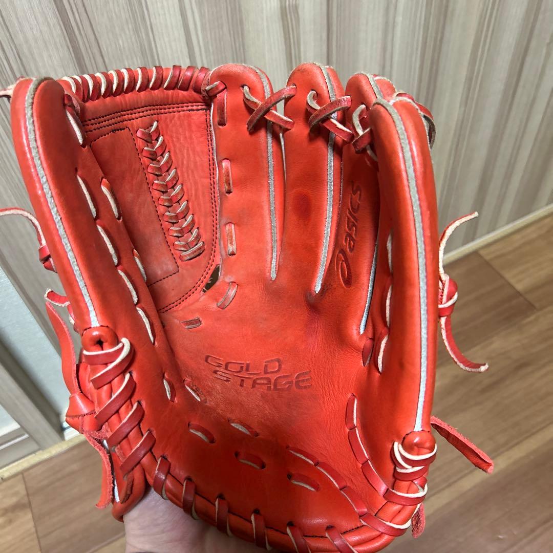 アシックスGoldStage 投手用グラブ　軟式