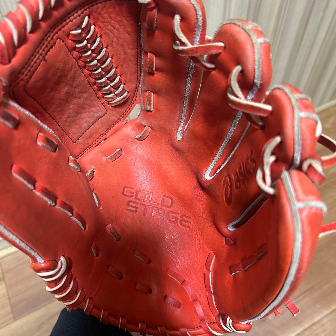 アシックスGoldStage 投手用グラブ　軟式