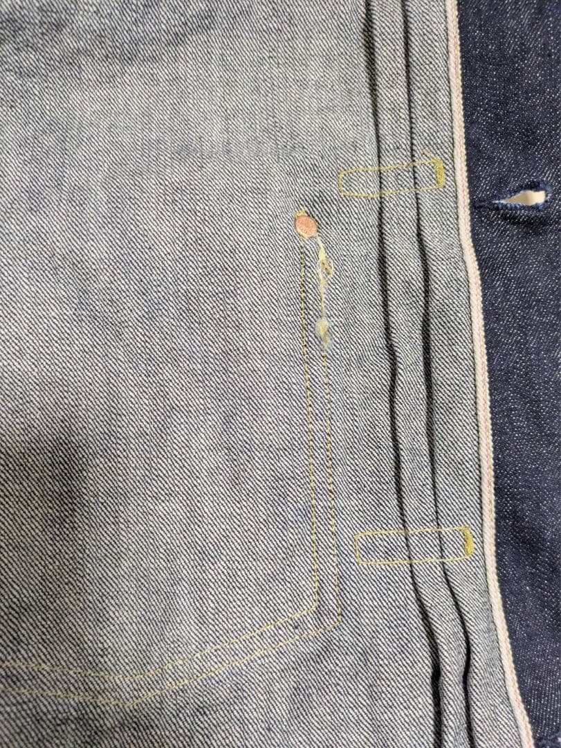 大戦仕様　デニムジャケット　カスタム