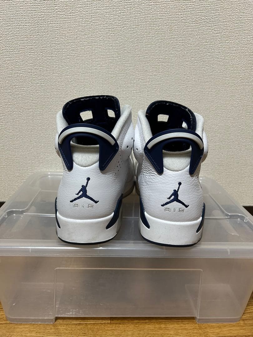 ［こんにちは］Air Jordan 6 ホワイト/ネイビー