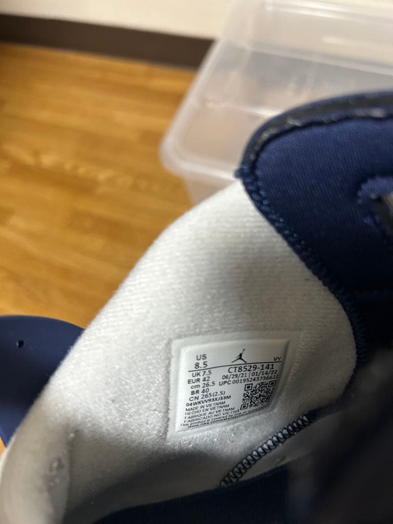 ［こんにちは］Air Jordan 6 ホワイト/ネイビー