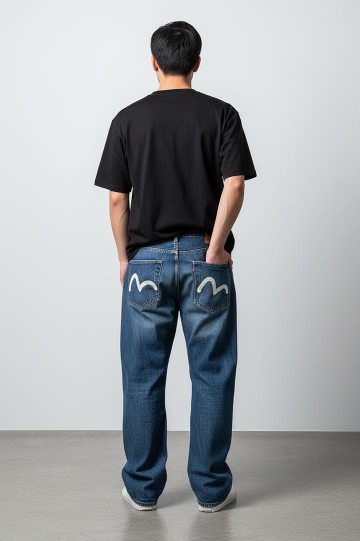 【2月末まで断捨離セール！】EVISU デニムパンツ W34×L35