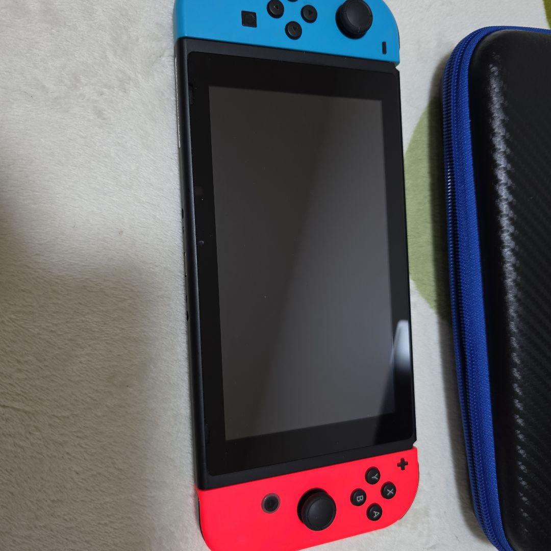 s*o様 Nintendo Switch 本体 赤/青 Joy-Con 付属品あ