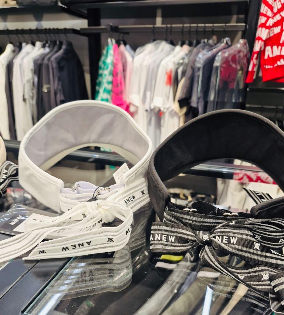 在庫わずか☆ANEW GOLF☆ アニュー　リボンバイザー