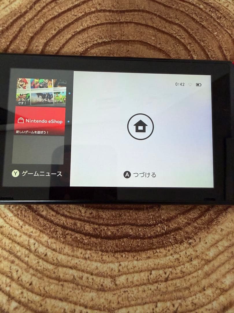 Nintendo Switch ニンテンドースイッチ本体GRN/PNK箱無し①