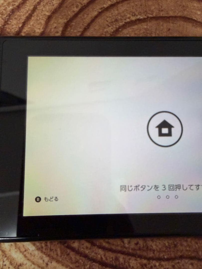 Nintendo Switch ニンテンドースイッチ本体GRN/PNK箱無し①