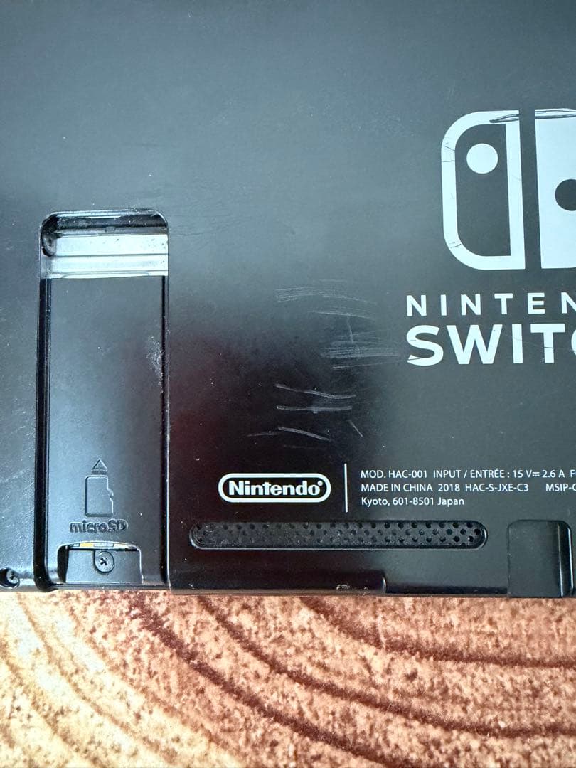 Nintendo Switch ニンテンドースイッチ本体GRN/PNK箱無し①