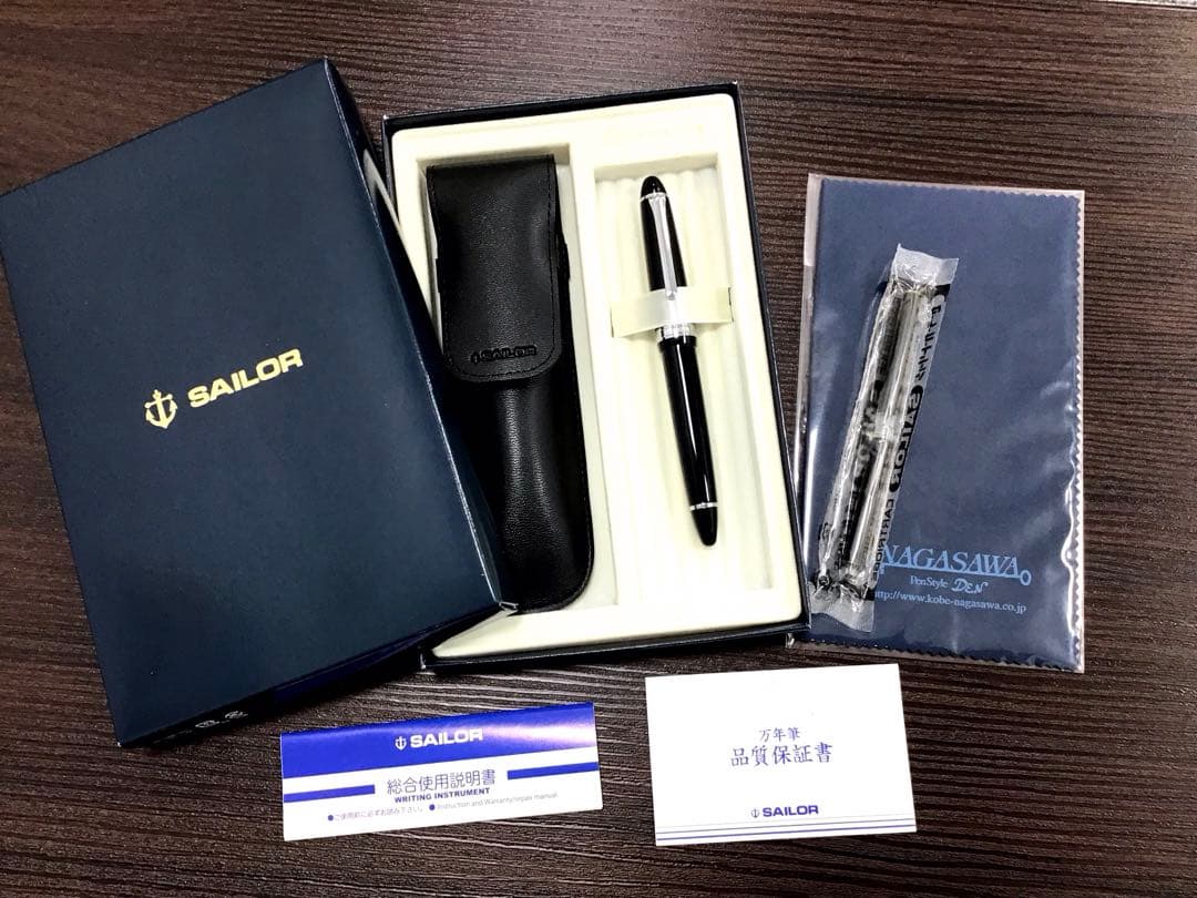 セーラー万年筆NAGASAWA 神戸 1882風見鶏モデル 未使用品