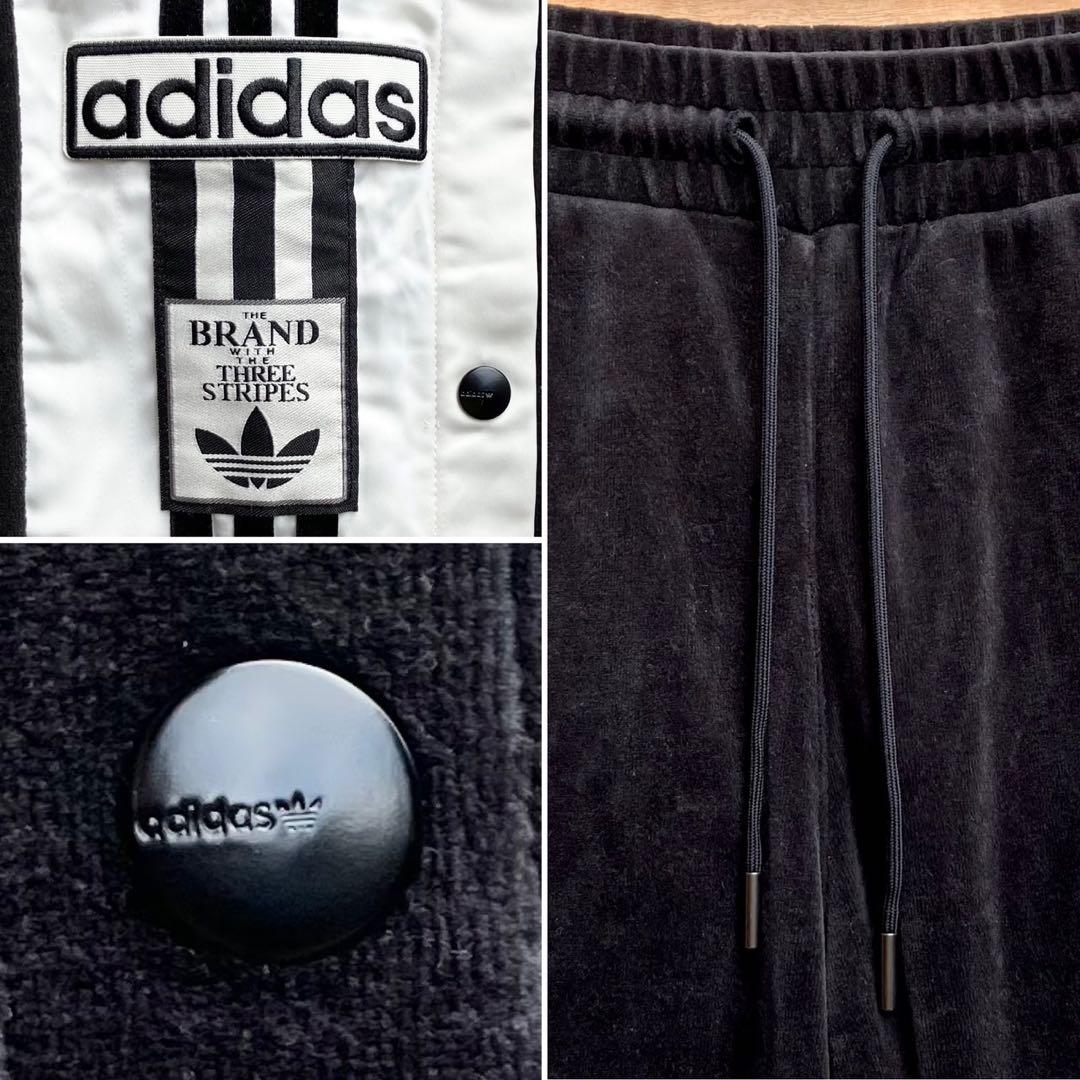 アディダスオリジナルス アディブレイク トラックパンツ ジャージ ベロアパンツ