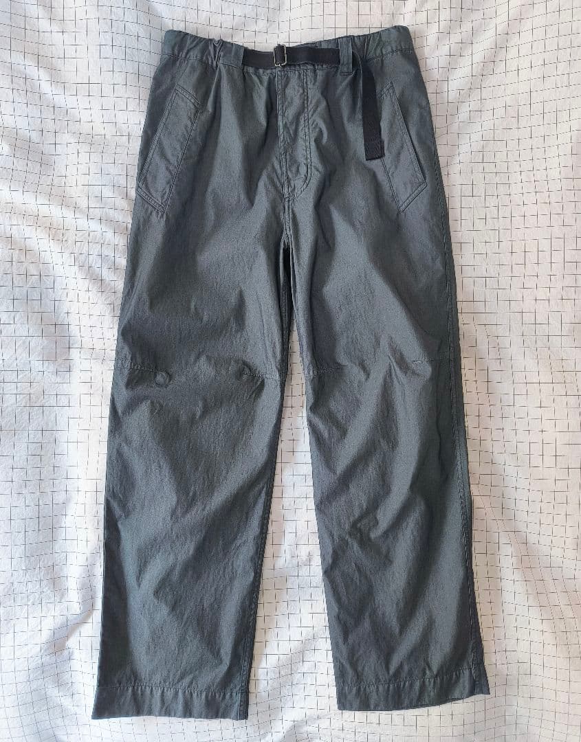 パンツ 2025AW MHL. DENSE COTTON NYLON TROUSERS