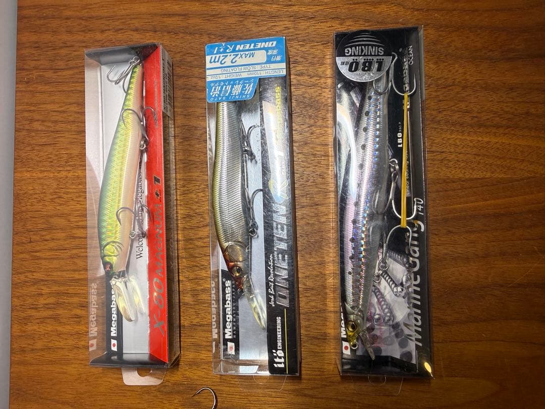 メガバス　ミノーセット