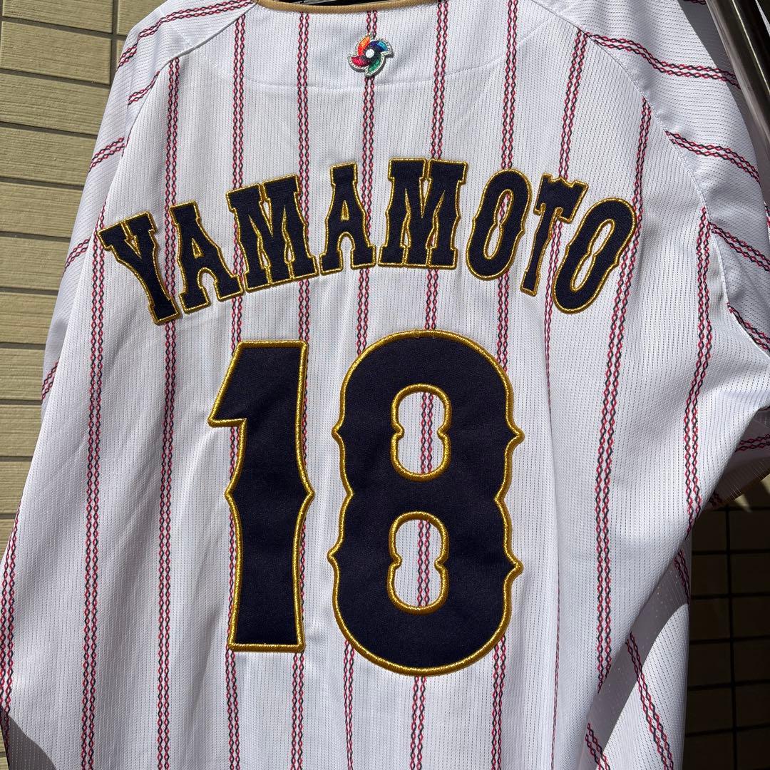 侍ジャパン 山本由伸 WBC 2026レプリカユニフォーム　Oサイズ