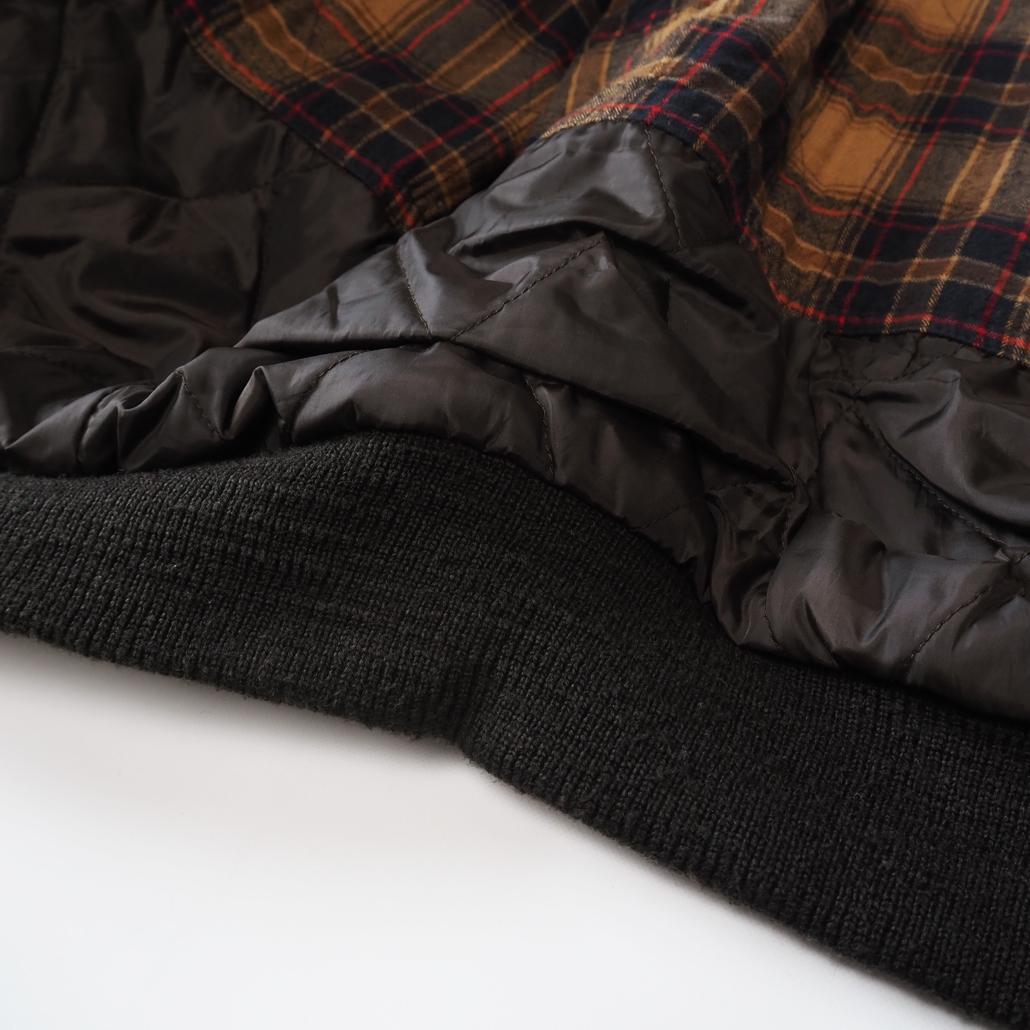 Abercrombie&Fitch G-1ムートン襟レザーフライトジャケット M