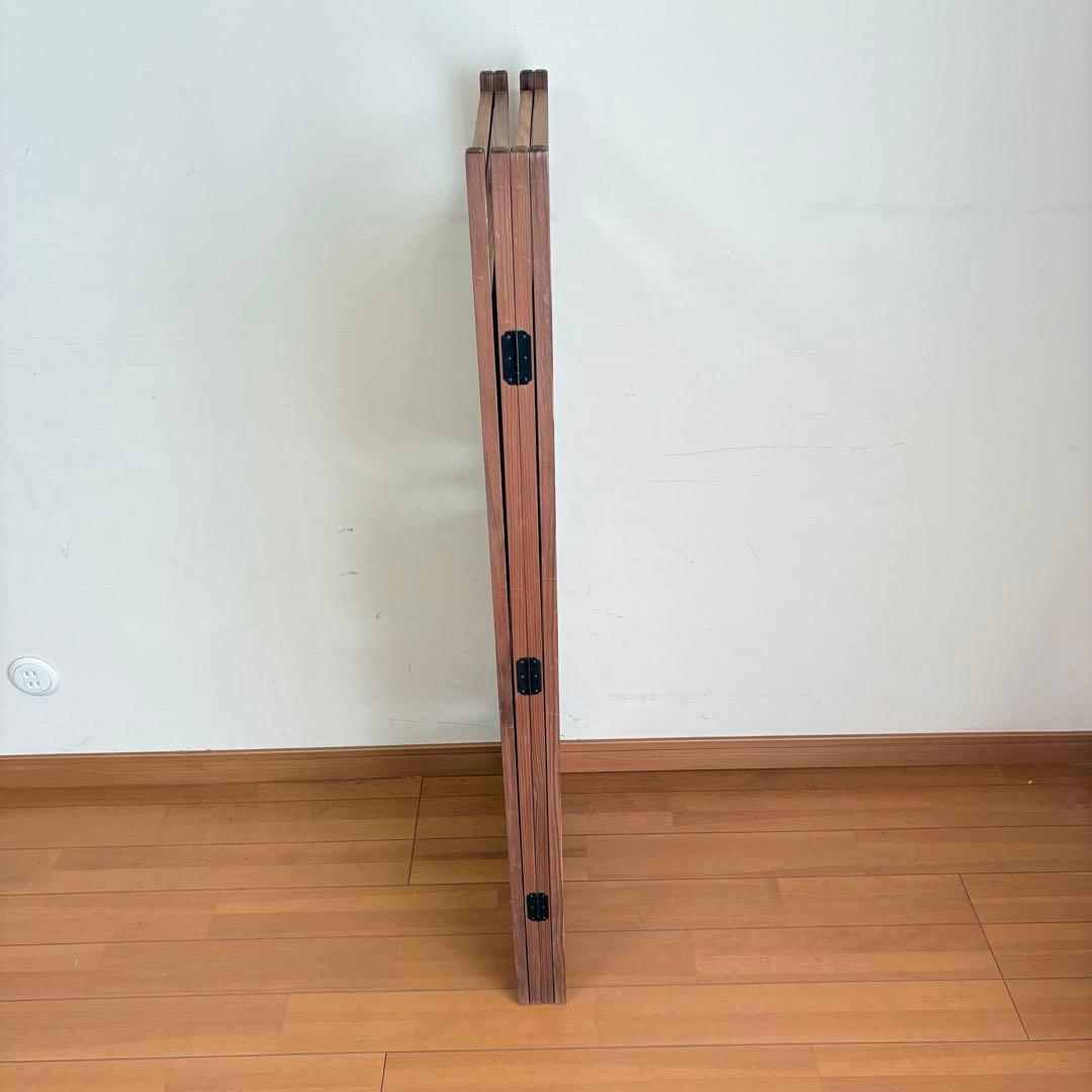 【昭和レトロ】透かし彫り 簾屏風 パーテーション 衝立 間仕切り 古民家