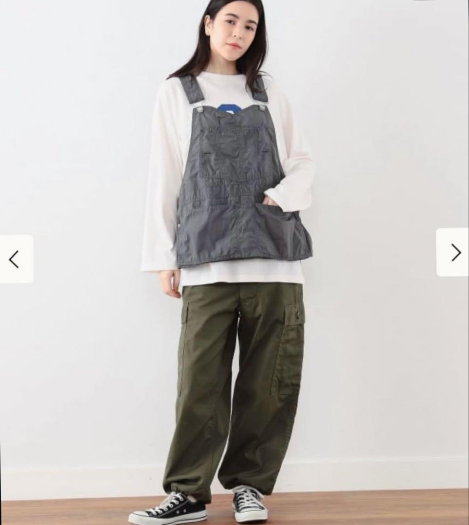 タイプライターオーバーオールベスト　BEAMS BOY