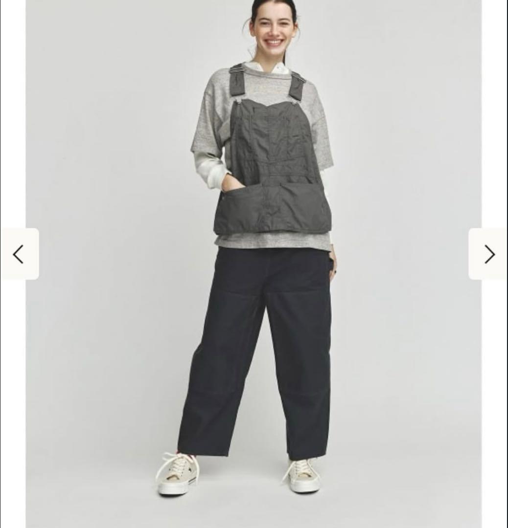 タイプライターオーバーオールベスト　BEAMS BOY