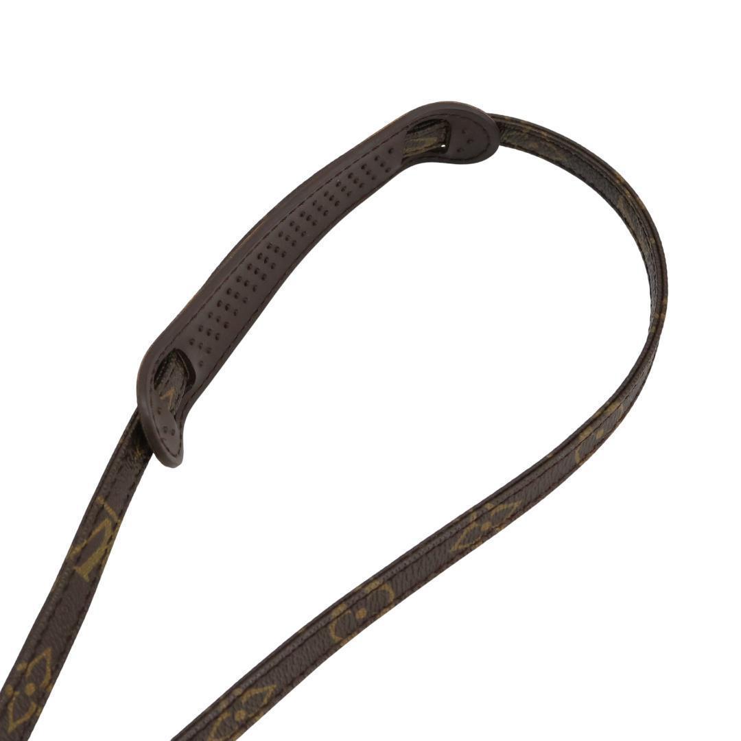 美品 ルイヴィトン モノグラム ショルダーストラップ ブラウン 旧金具