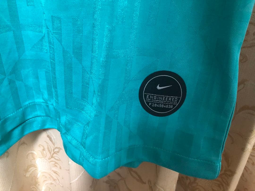 ク*デ様 [美品]バルセロナ19/20 3rd リオネル・メッシ CL仕様 Lサ