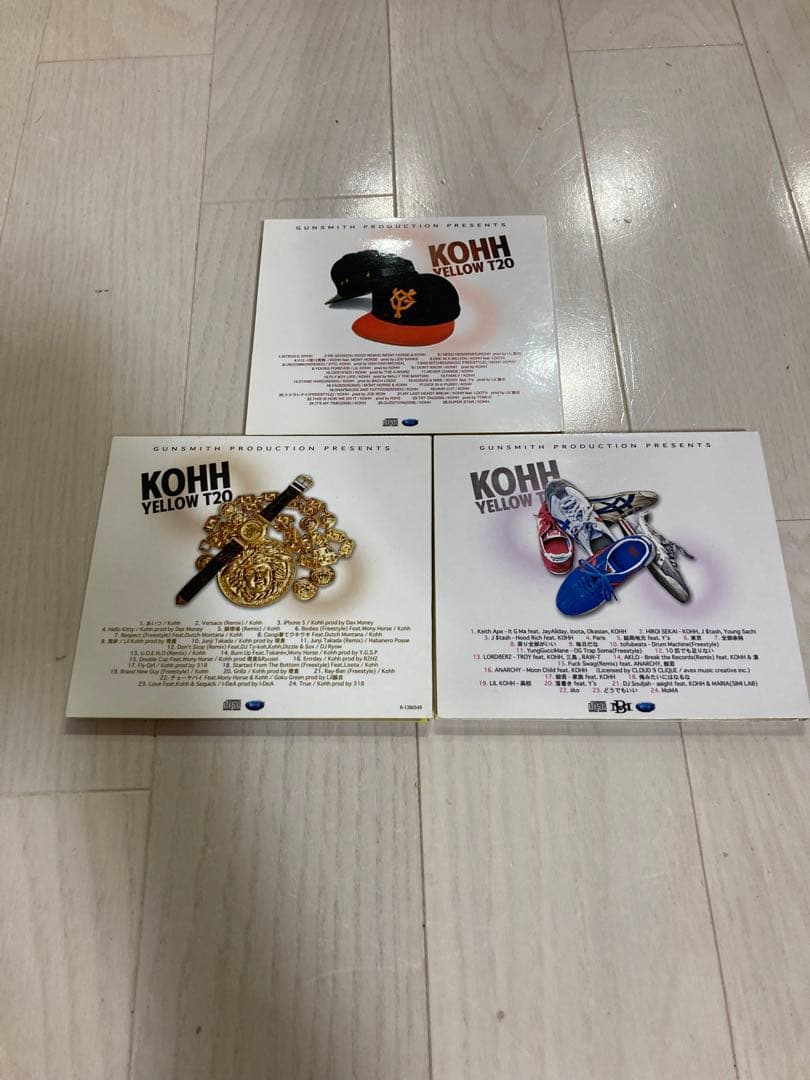 Kohh YellowTape アルバム3枚セット