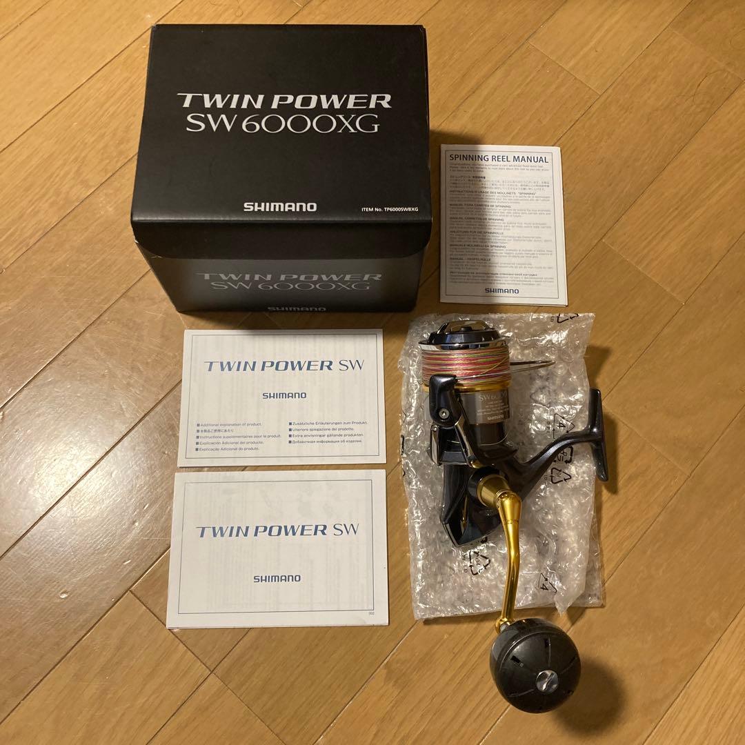 シマノ 15 ツインパワー リールSW6000XG