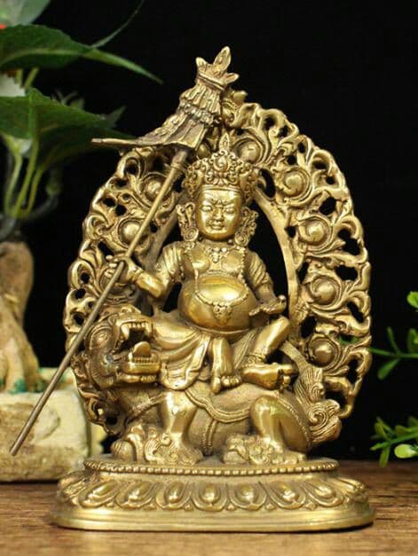 純銅  天王護法仏像  招財  奉納する仏像  置物8