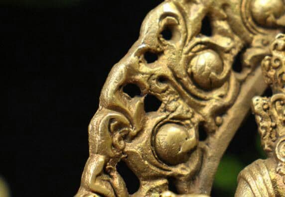 純銅  天王護法仏像  招財  奉納する仏像  置物8