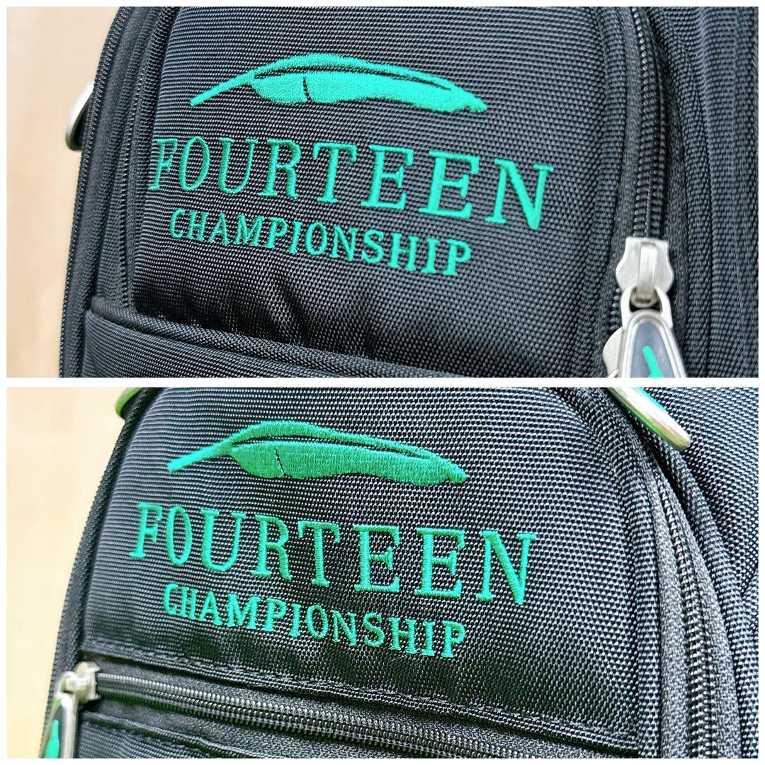 【美品】 FOURTEEN チャンピオンシップ 非売品 キャディバッグ 5分割