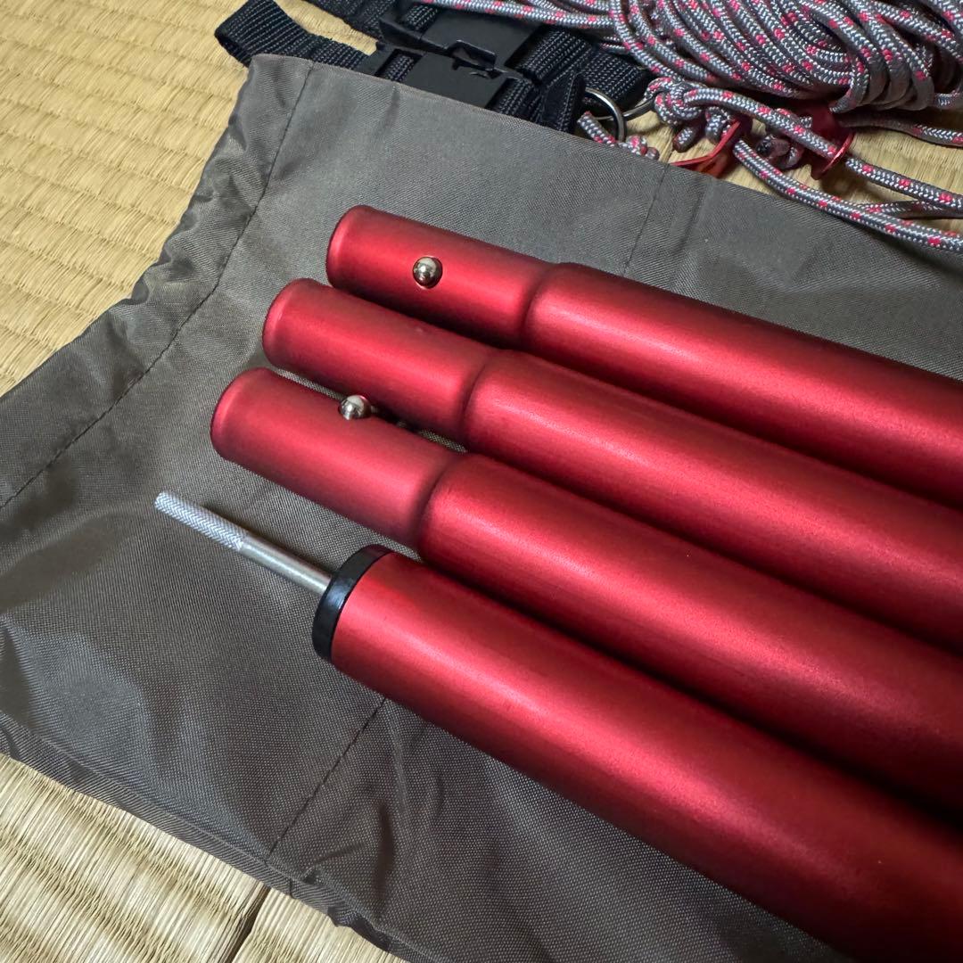 【新品未使用】 peak FES-265 コネクトタープ ヘキサ グレー